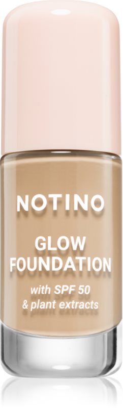 Notino Foundation Glow foundation with SPF 50 & plant extracts make-up pentru luminozitate SPF 50