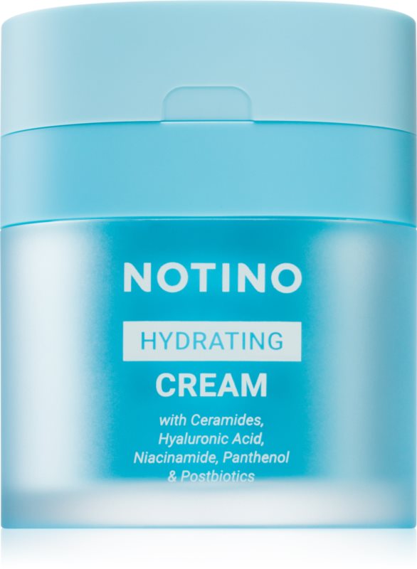 Notino Hydrating Cream with Ceramides, Hyaluronic Acid, Niacinamide, Panthenol & Postbiotics cremă hidratantă cu ceramide 50 ml
