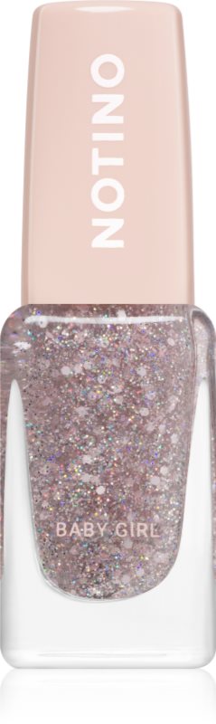 Notino Glitter Topper lac de unghii/parte sus cu particule stralucitoare