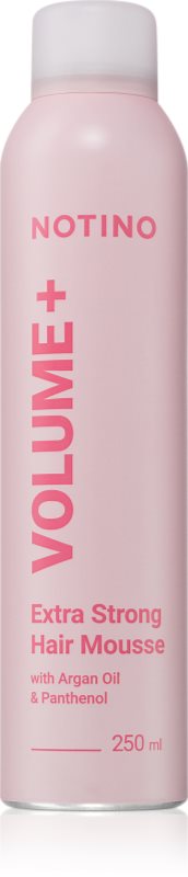 Notino VOLUME+ Extra Strong Hair Mousse spuma pentru volum la radacina 250 ml