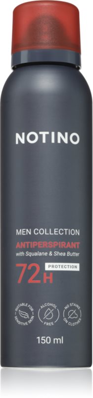 Notino Men Collection Antiperspirant 72h with Squalane & Shea Butter antiperspirant spray pentru bărbați 150 ml