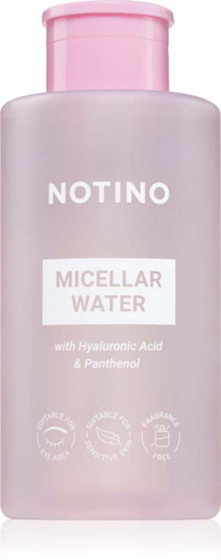 Notino Micellar Water With Hyaluronic Acid & Panthenol apă micelară pentru piele sensibilă cu pompiță