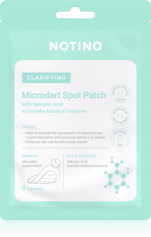Notino Clarifying Microdart Spot Patch plasturi pentru piele problematică impotriva acneei 9 buc