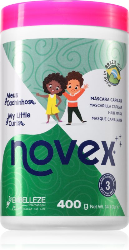 Novex My Little Curls masca pentru păr creț pentru copii 400 g