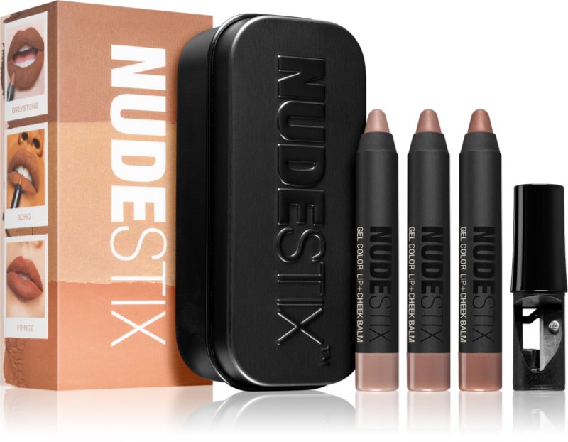 Nudestix 90's Nude Mini Lips set de buze mat