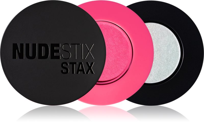 Nudestix Stax Set machiaj multifuncțional pentru ochi, buze și față culoare Pinkglow 2x2.5 g
