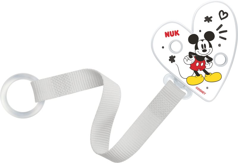 NUK Disney Mickey curelușă pentru suzetă 1 buc