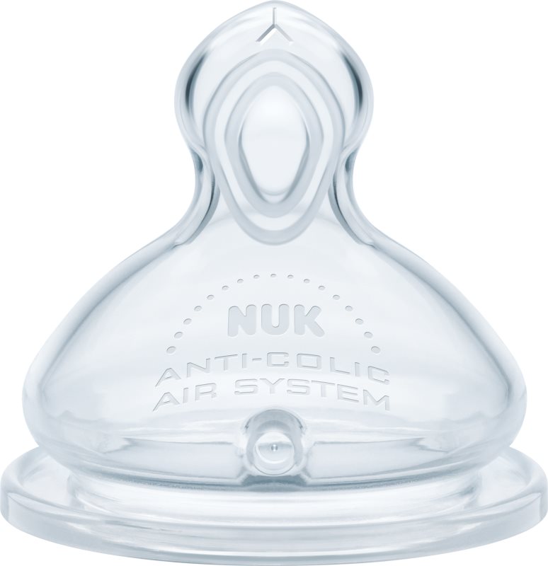 NUK First Choice Flow Control tetină pentru biberon 6m+ 2 buc
