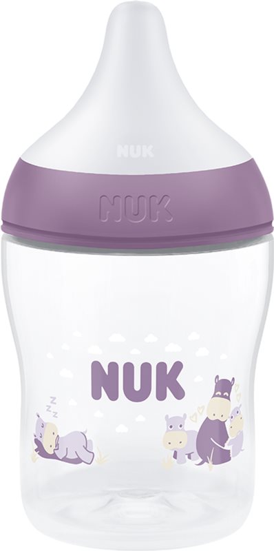 NUK Perfect Match Hippo biberon