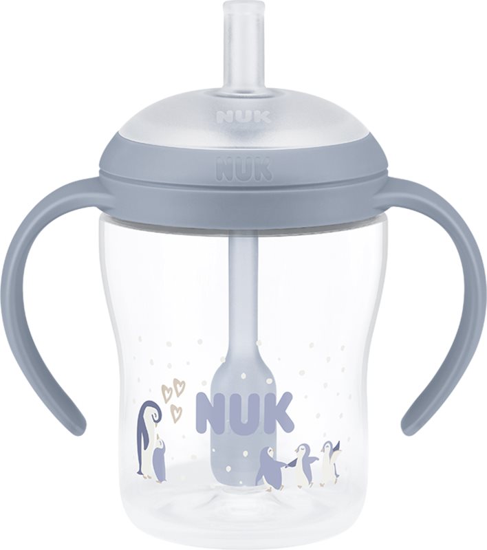 NUK Perfect Match Penguin biberon cu pai