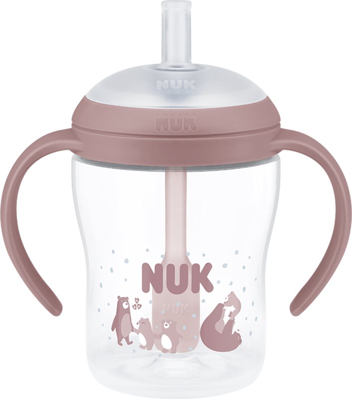 NUK Perfect Match Bear biberon cu pai