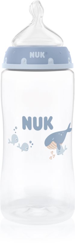 NUK First Choice Whale biberon cu controlul temperaturii