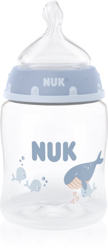 NUK First Choice Whale biberon cu controlul temperaturii
