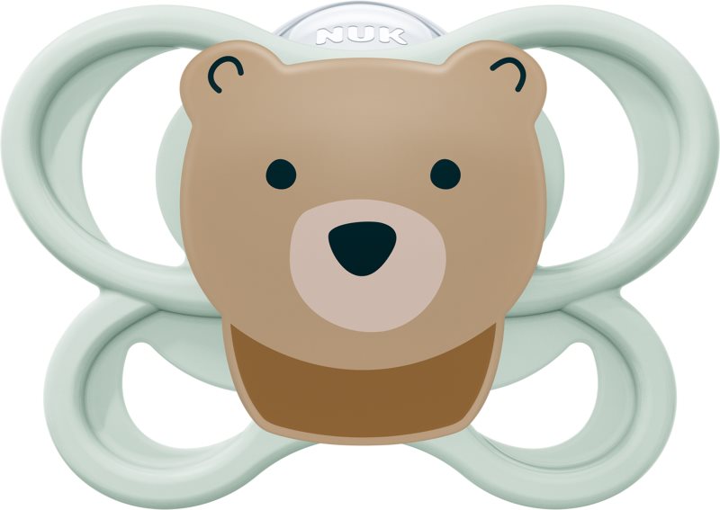 NUK Perfect Match Air Bear suzetă 0-6m 1 buc