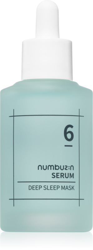 Numbuzin No. 6 Deep Sleep Mask Serum ser de noapte pentru o hidratare intensa 50 ml