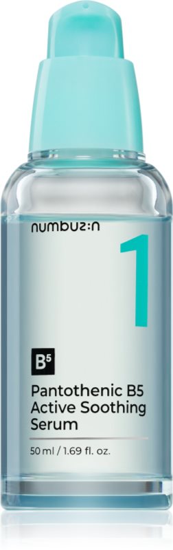 Numbuzin No. 1 Pantothenic B5 Active Soothing Serum ser cu hidratare intensă cu textura de gel 50 ml