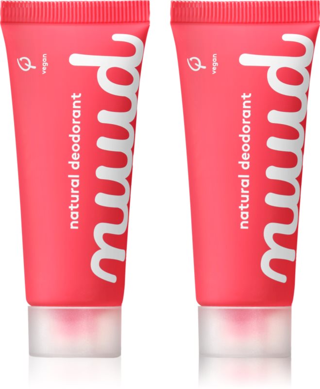 nuud Smarter Pack Red deodorant crema natural 2x20 ml