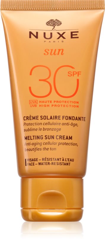 Nuxe Sun Delicious Cream High Protection crema de soare pentru fata SPF 30 50 ml