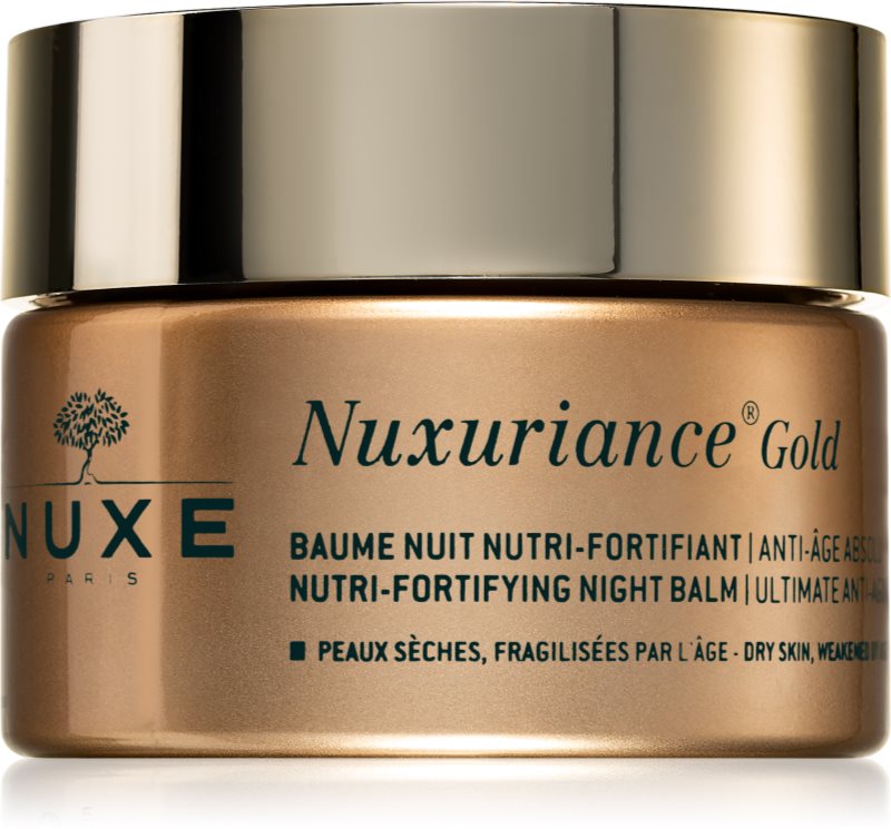Nuxe Nuxuriance Gold balsam de noapte hrănitor, pentru fortificarea tenului 50 ml