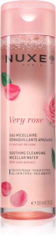 Nuxe Very Rose 3-in-1 Soothing Micellar Water Apă micelară calmantă pentru față și ochi 200 ml