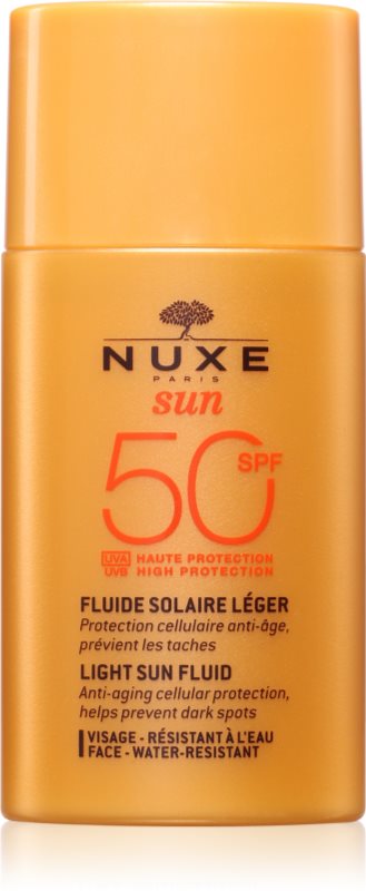 Nuxe Sun Light Sun Fluid fluid protecție SPF 50 50 ml