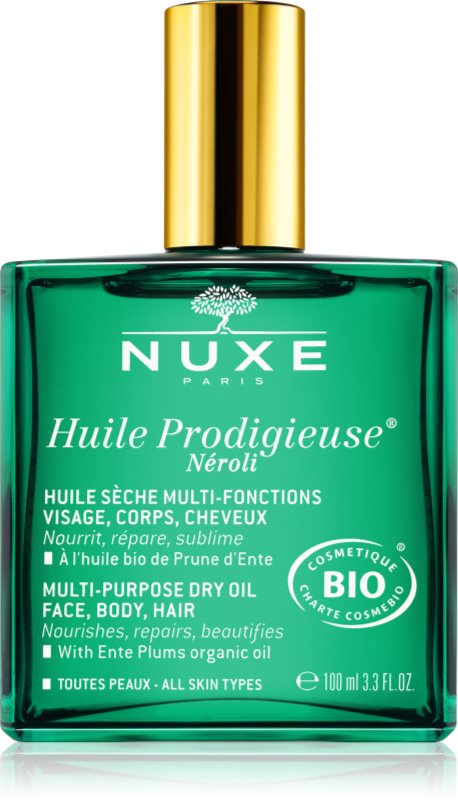 Nuxe Huile Prodigieuse Néroli ulei multifuncțional pentru față, corp și păr 100 ml