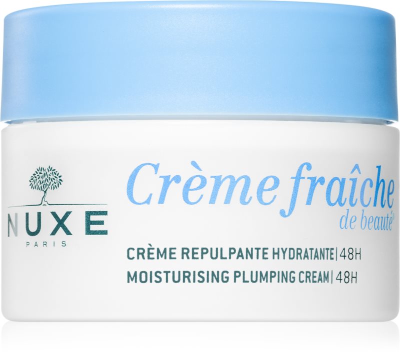 Nuxe Crème Fraîche de Beauté Moisturizing Plumping Cream crema hidratanta pentru umplere pentru piele normala