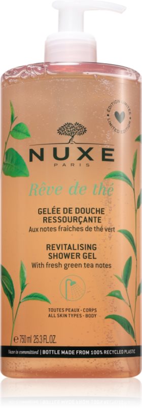 Nuxe Rêve de Thé Revitalising Shower Gel gel de dus revitalizant 750 ml