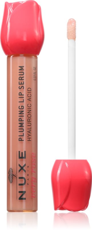 Nuxe Very Rose Plumping Lip Serum lip gloss cu efect de crestere 8 ml