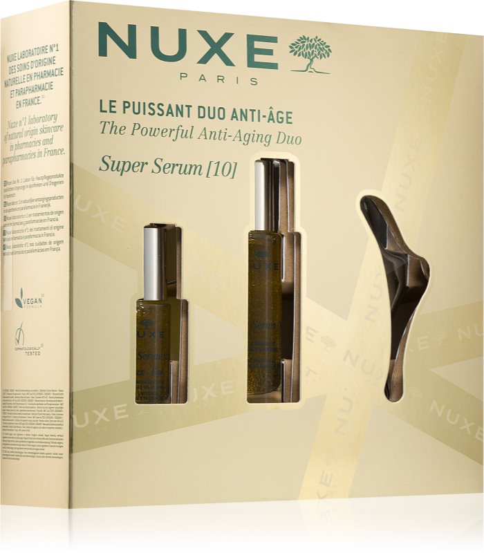Nuxe Super Serum The Powerful Anti-Aging Duo set cadou împotriva îmbătrânirii pielii
