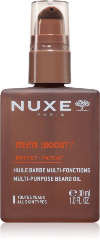 Nuxe Men [BOOST]³ ulei multifunctional pentru barbă 30 ml