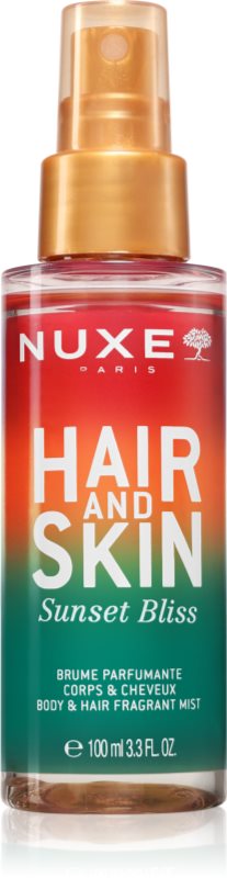 Nuxe Hair & Skin Sunset Bliss brumă parfumată pentru corp si par pentru femei 100 ml
