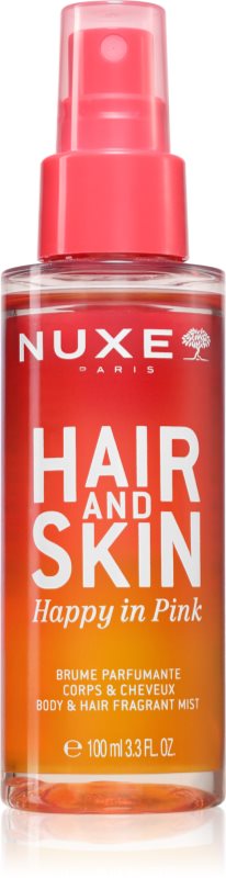 Nuxe Hair & Skin Happy In Pink brumă parfumată pentru corp si par pentru femei 100 ml