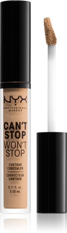 NYX Professional Makeup Can't Stop Won't Stop corector lichid culoare 09 Medium Olive 3.5 ml