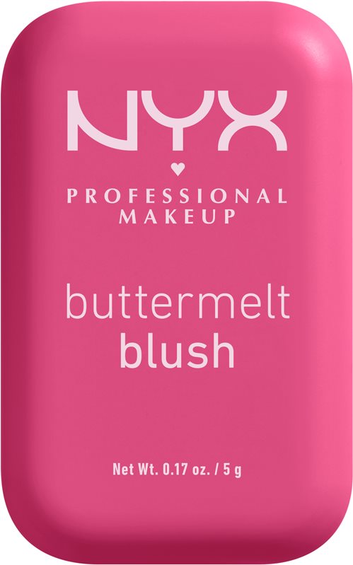 NYX Professional Makeup Buttermelt Blush fard de obraz sub forma de pudra