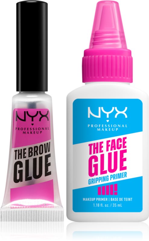 NYX Professional Makeup Brow & Face Glue set