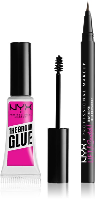 NYX Professional Makeup Eyebrow set kit pentru sprâncene 2 buc