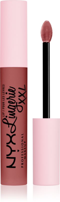 NYX Professional Makeup Lip Lingerie XXL ruj de buze lichid, cu finisaj matifiant