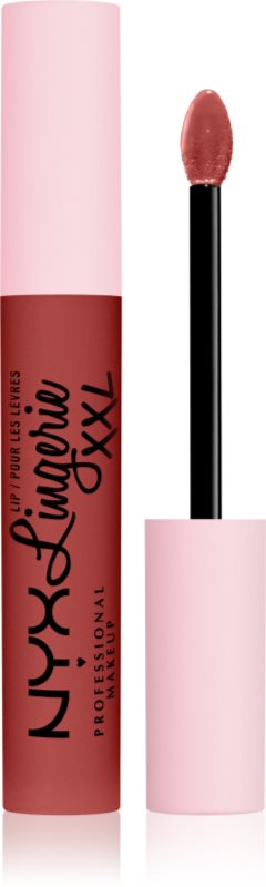 NYX Professional Makeup Lip Lingerie XXL ruj de buze lichid, cu finisaj matifiant