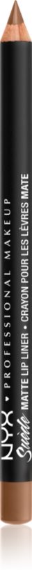 NYX Professional Makeup Suede Matte Lip Liner dermatograf mat de buze