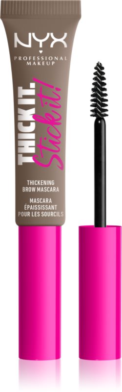 NYX Professional Makeup Thick it Stick It Brow Mascara mascara pentru sprâncene