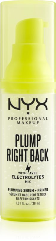 NYX Professional Makeup Plump Right Back Plump Serum And Primer baza rezisitenta 30 ml