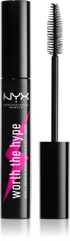 NYX Professional Makeup Worth The Hype mascara culoare 01 Black 7 ml