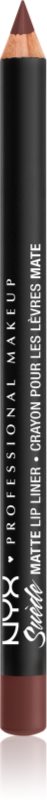 NYX Professional Makeup Suede Matte Lip Liner dermatograf mat de buze