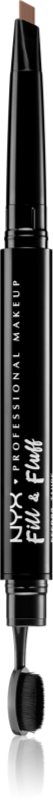 NYX Professional Makeup Fill & Fluff pomadă pentru sprâncene in creion