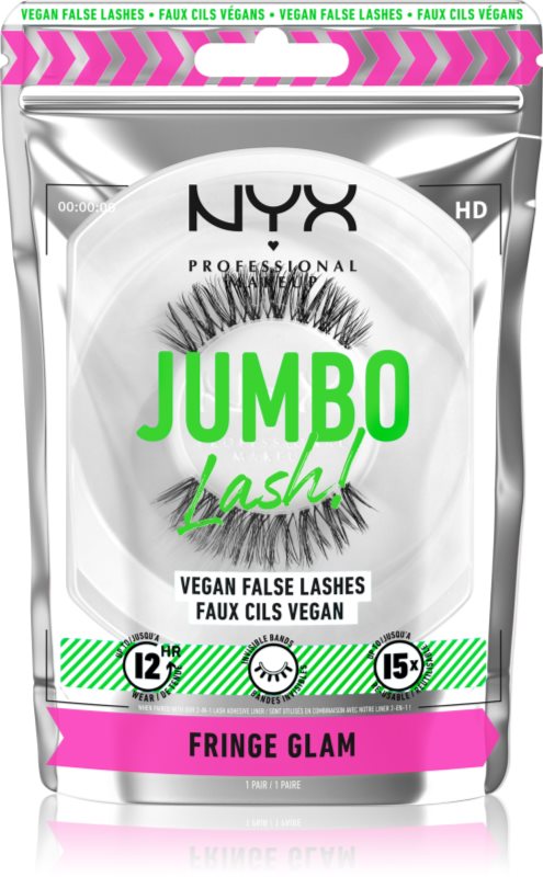 NYX Professional Makeup Jumbo Lash! gene false tip 08 Defined Drama 1 pereche