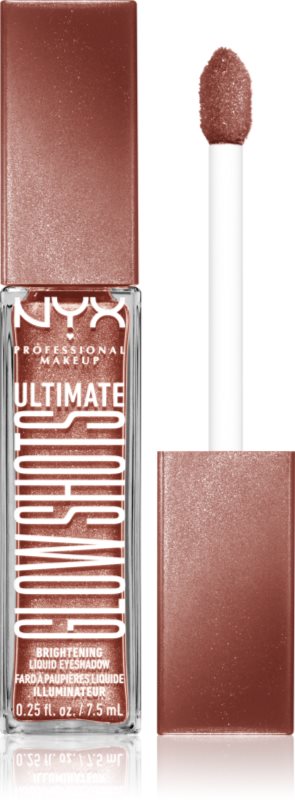 NYX Professional Makeup Ultimate Glow Shots farduri de ochi lichide cu sclipici