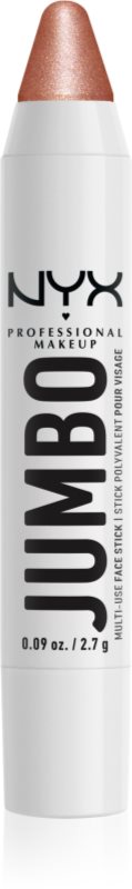 NYX Professional Makeup Jumbo Multi-Use Highlighter Stick crema de strălucire in creion culoare 01 Coconut Cake 2,7 g