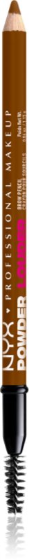 NYX Professional Makeup Powder Louder creion pentru sprancene cu pensula