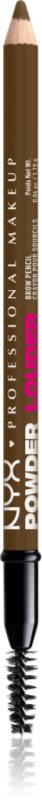 NYX Professional Makeup Powder Louder creion pentru sprancene cu pensula